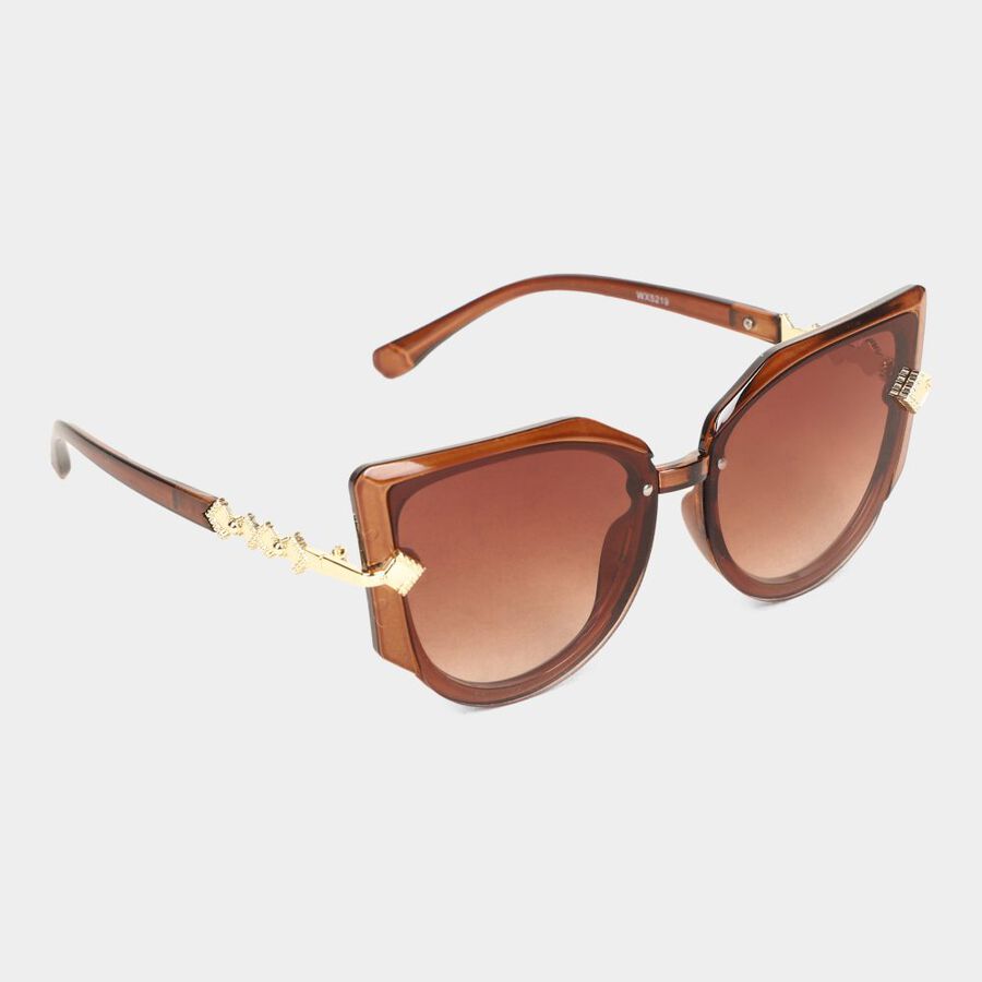 Women's Metal Gradient Square Sunglasses, , large image number null