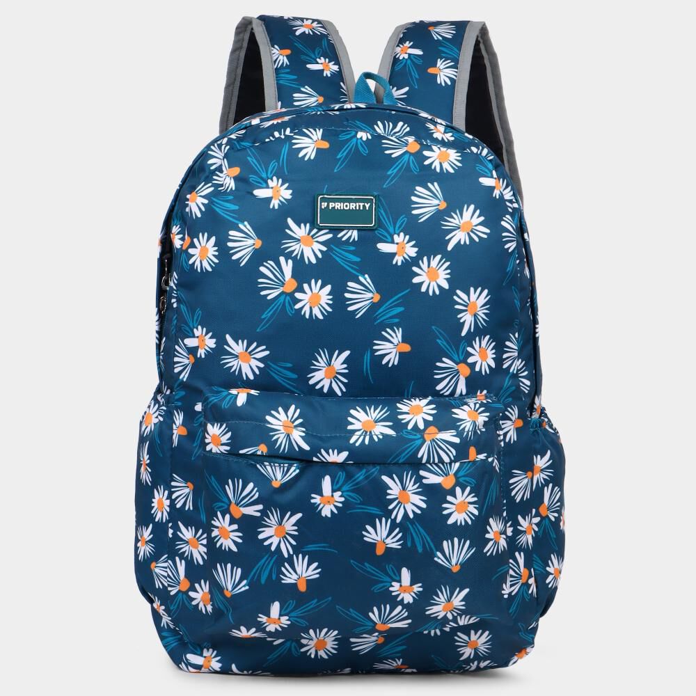 Brink Women s 1 Compartment Printed Fabric Backpack Vishal Mega Mart India