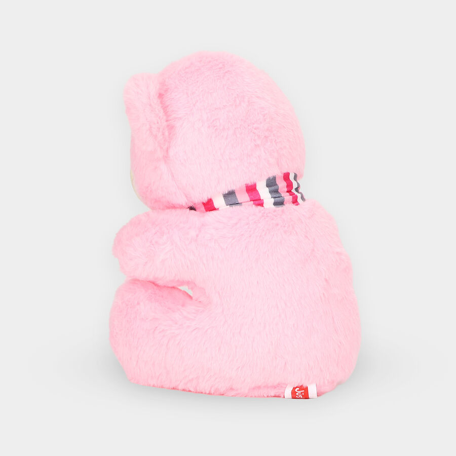 Kid's Light Pink Fabric Teddy Bear, , large