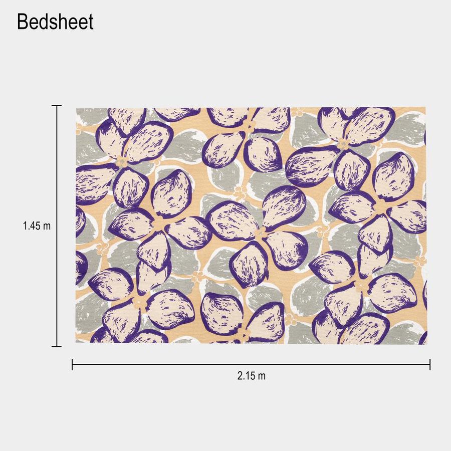 Green Microfiber Single Bedsheet, , large image number null