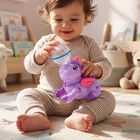 Kid's Dancing Unicorn Toy with Crystal Disco Light Ball, , small