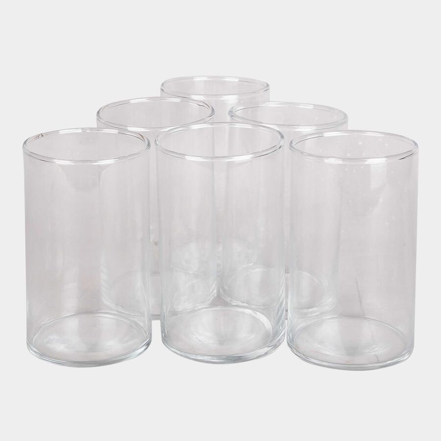 Round Glass Set Of 6 Tumbler, , large image number null