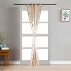 7ft. Grey Microfiber Door Curtain, , small image number null