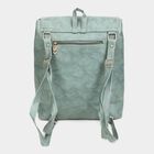 Women's Green Polyurethane Sling Bag, , small image number null