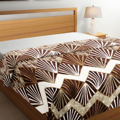 Brown Microfiber Blanket