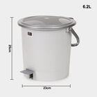 6.2L Plastic Dustbin, , small image number null