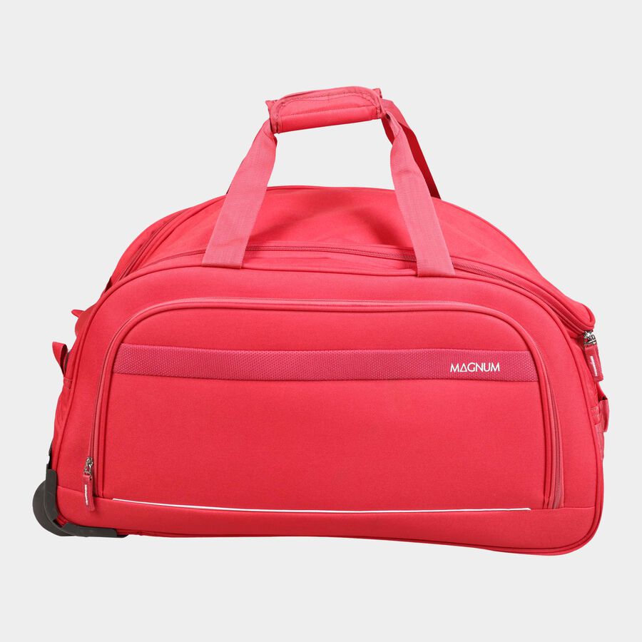 600 D Durable Fabric Duffle Trolley, Red, 63 cm X 31.5 cm X 38 cm, , large image number null