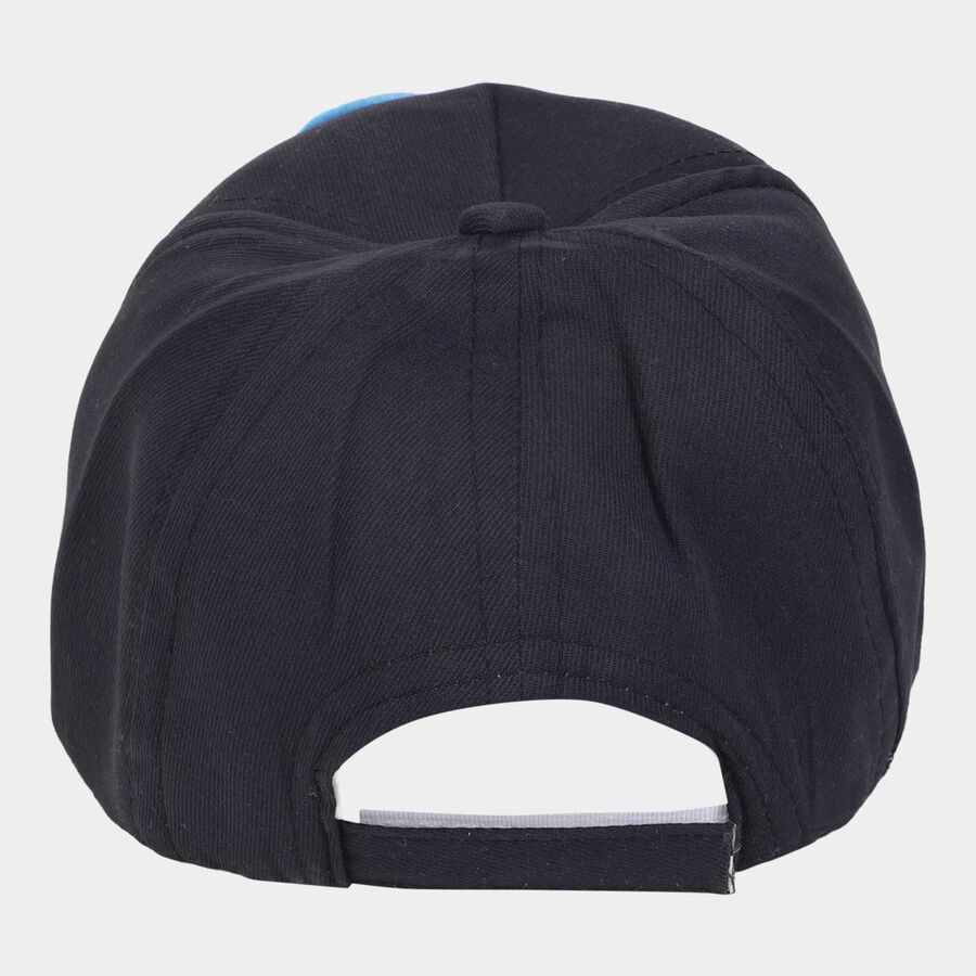 Kids' Black Canvas Cap, , large image number null