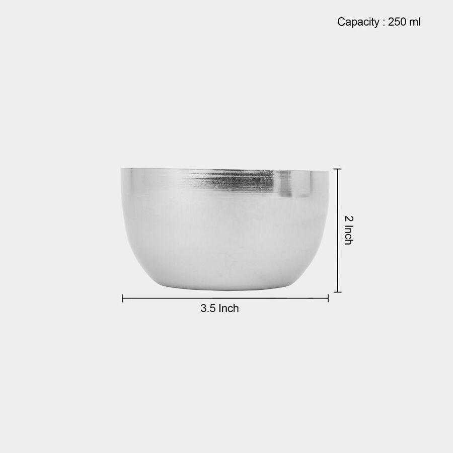 Stainless Steel Drum Bowl, , large image number null