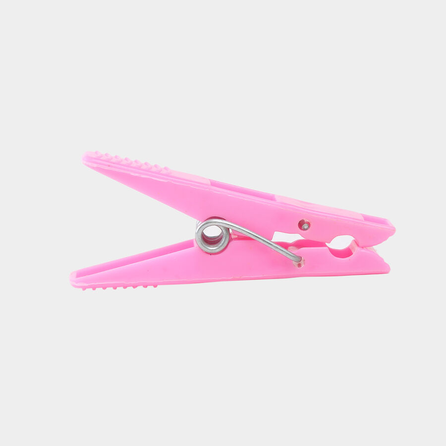 Plastic Cloth Clips-Set of 12 (Color/Design May Vary), , large image number null