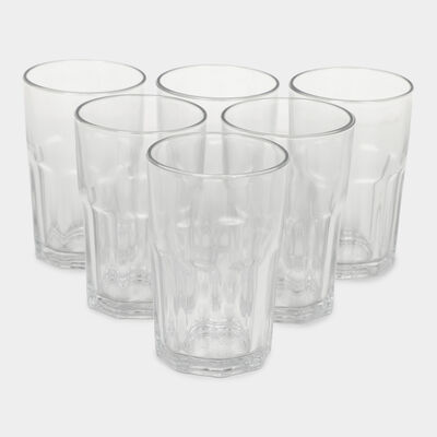 220ml Glass Tumbler Set of 6