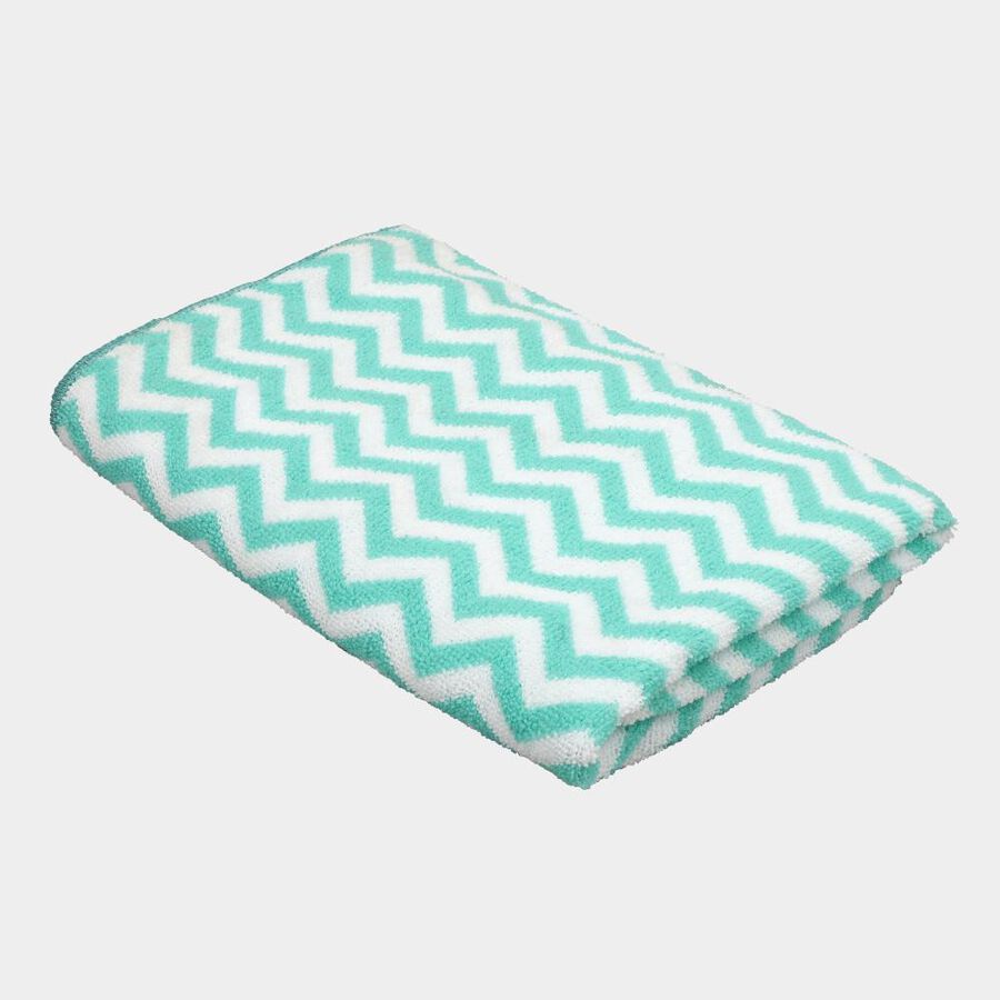 155 GSM Green Microfiber Bath Towel, , large image number null