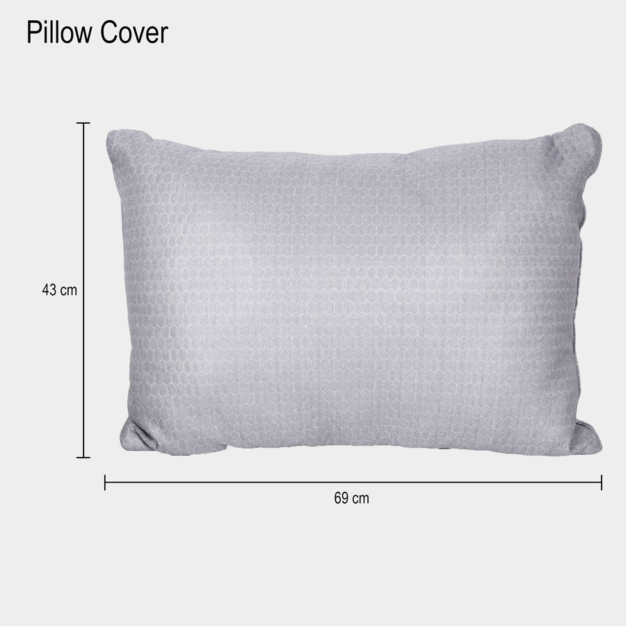 Grey Fibre Pillow, , large image number null