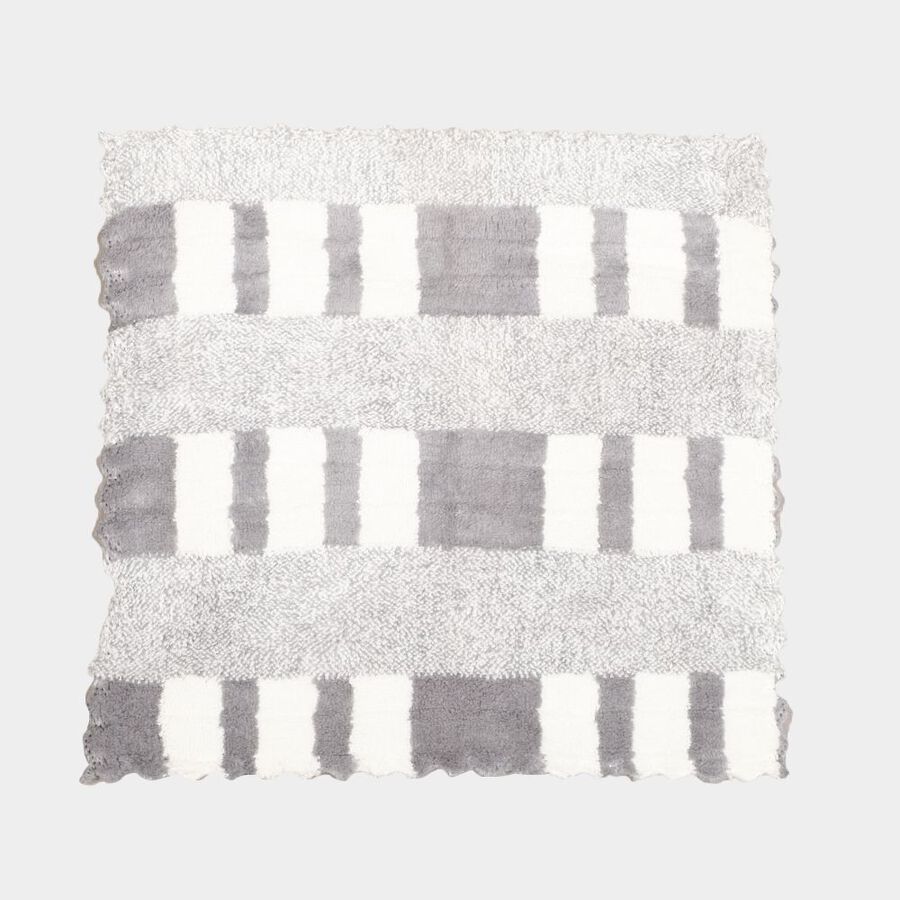 330 GSM Grey Microfiber Face Towel, , large image number null