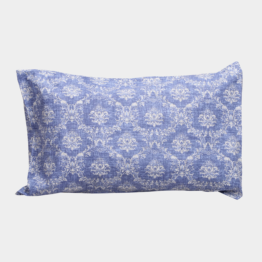 Blue Polyester Pillow Cover, , large image number null