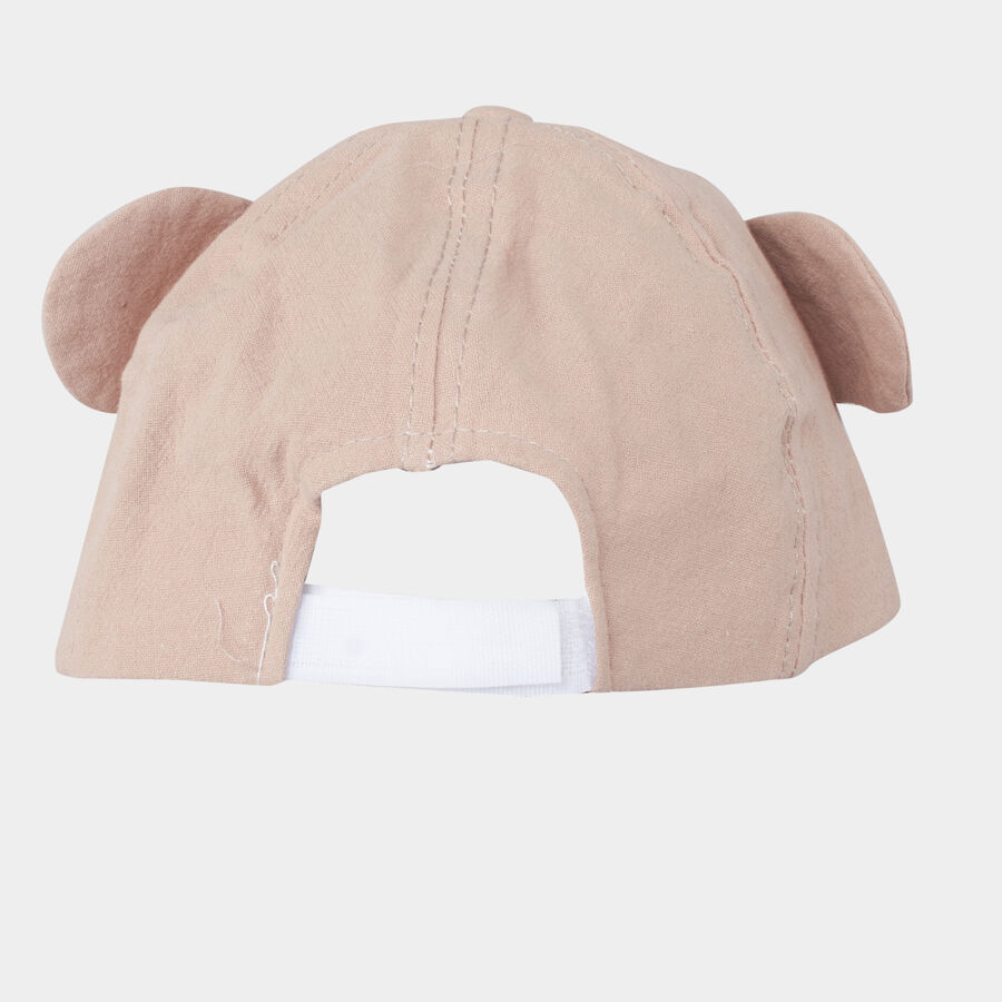 Kids' Brown Fabric Cap, , large image number null
