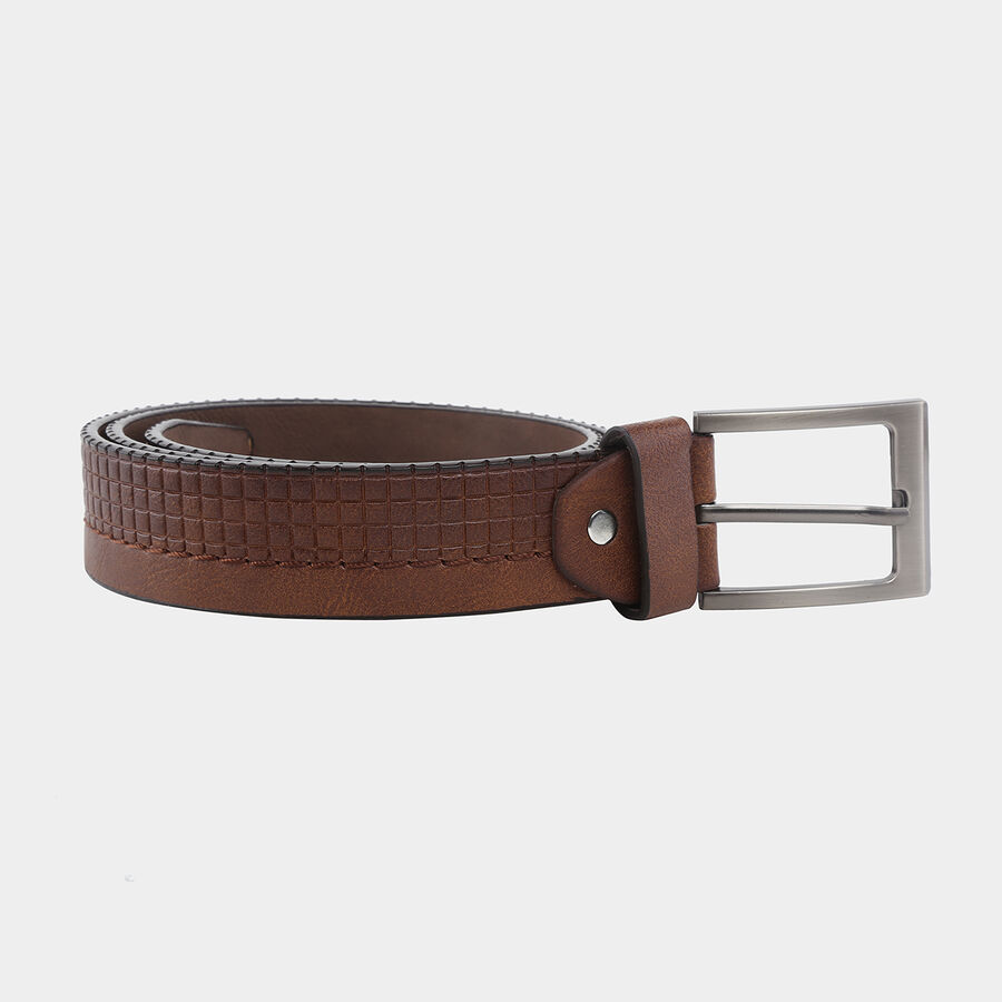 Men Casual Brown Belt (36 in.), , large image number null