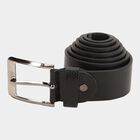 Men's Black Polyurethane Casual Belt, , small image number null