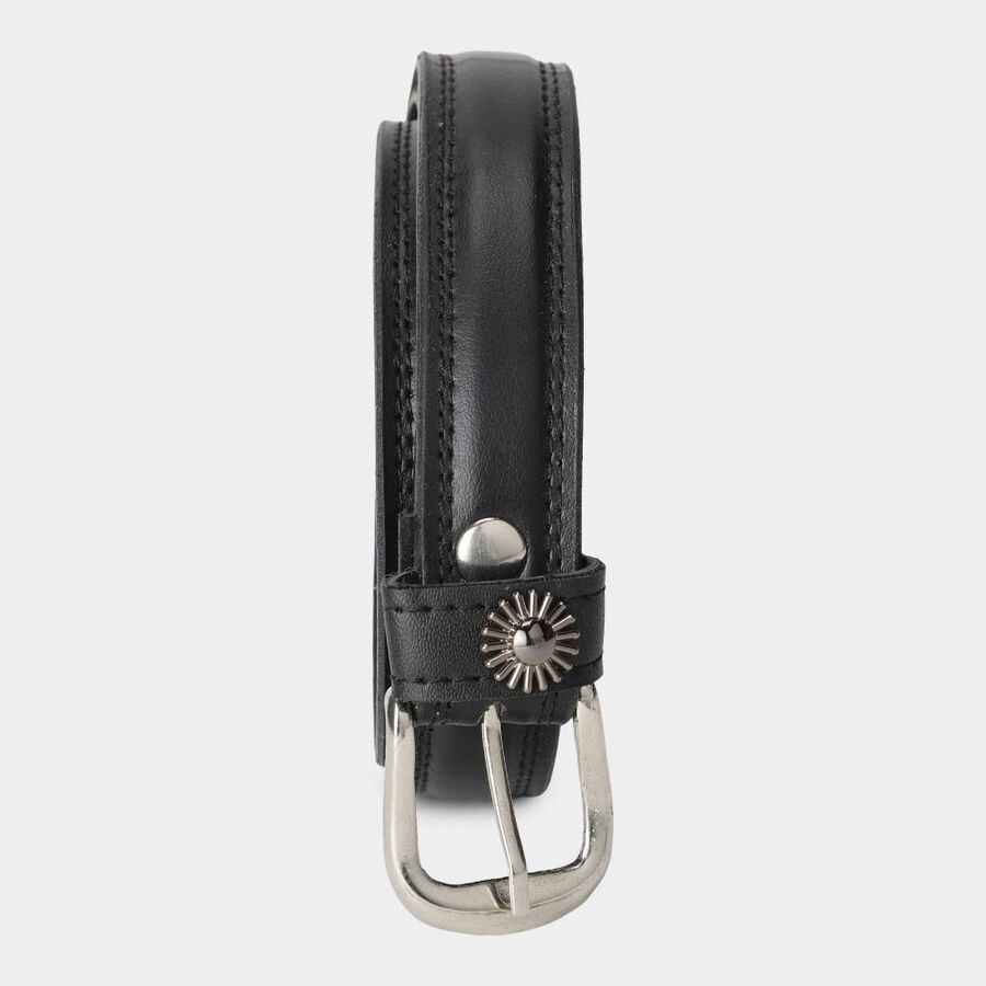 Black PU Belt, , large
