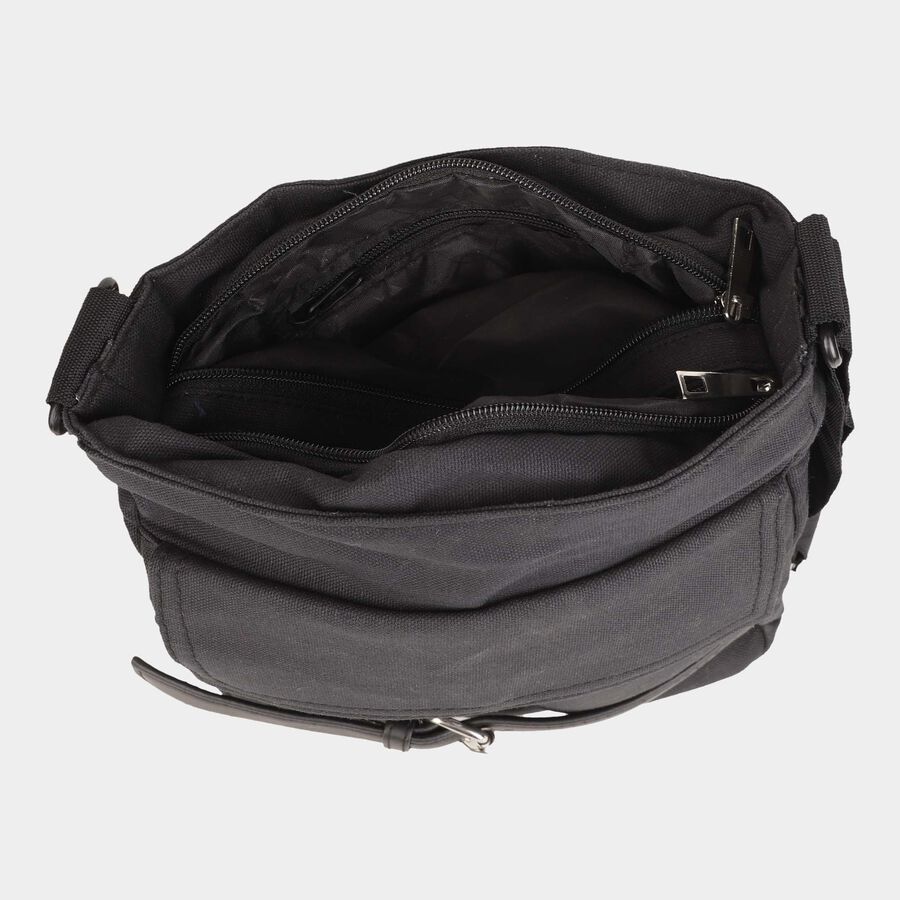 Men's Canvas Sling Bag, , large image number null