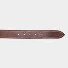 Men's Leather Casual Belt, Size 40, Textured, , small image number null