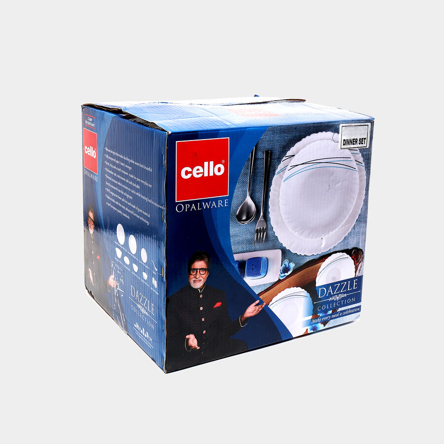 26 Pcs. Opalware Dinner Set, Microwave Safe, , large image number null