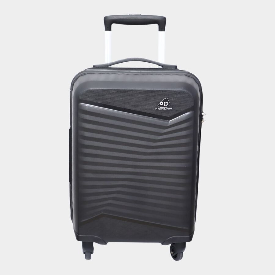 4-Wheel Black PVC Matee Hard Case Trolley, Small + Medium + Large, , large image number null