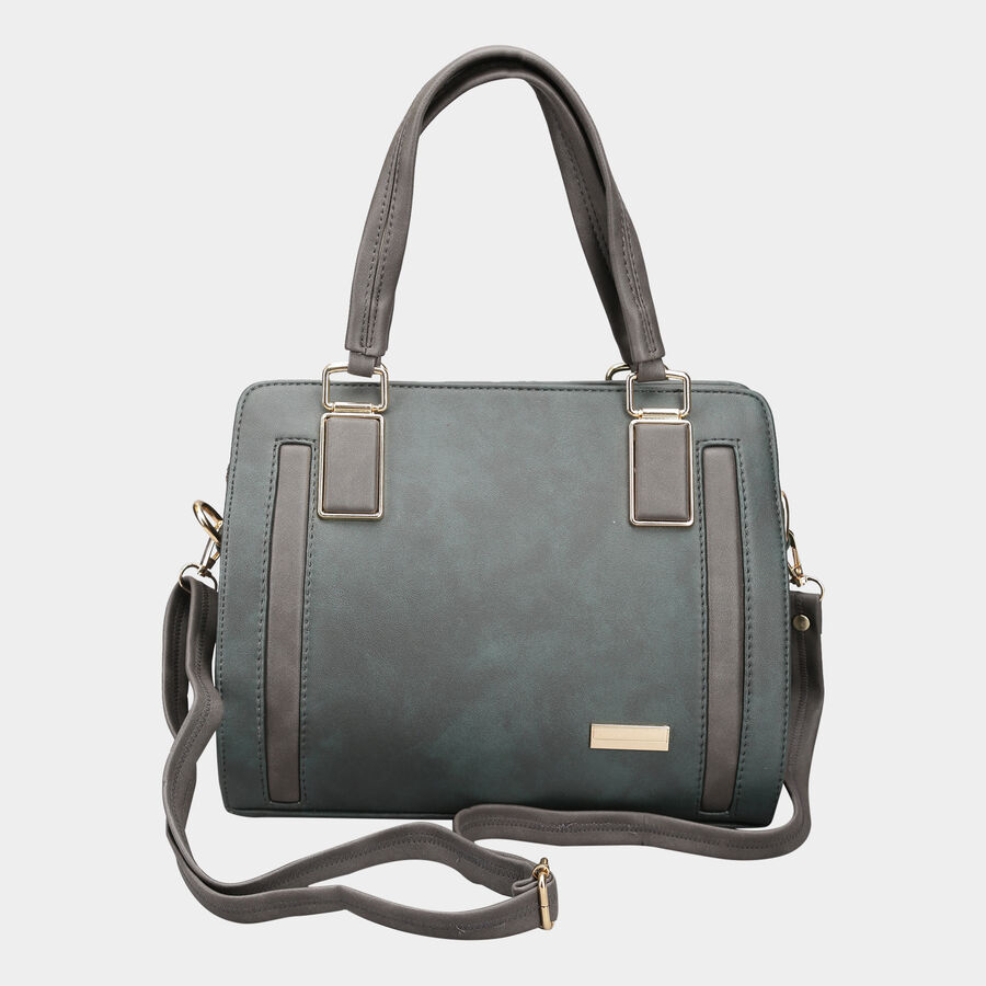 Women's Peacock Polyurethane Tote Bag, , large image number null