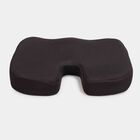 Black Ergonomic Memory Foam Cushion, , small