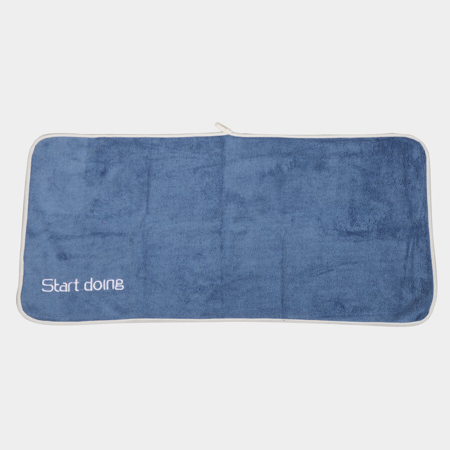 250 GSM Blue Polyester Gym Towel, , large image number null