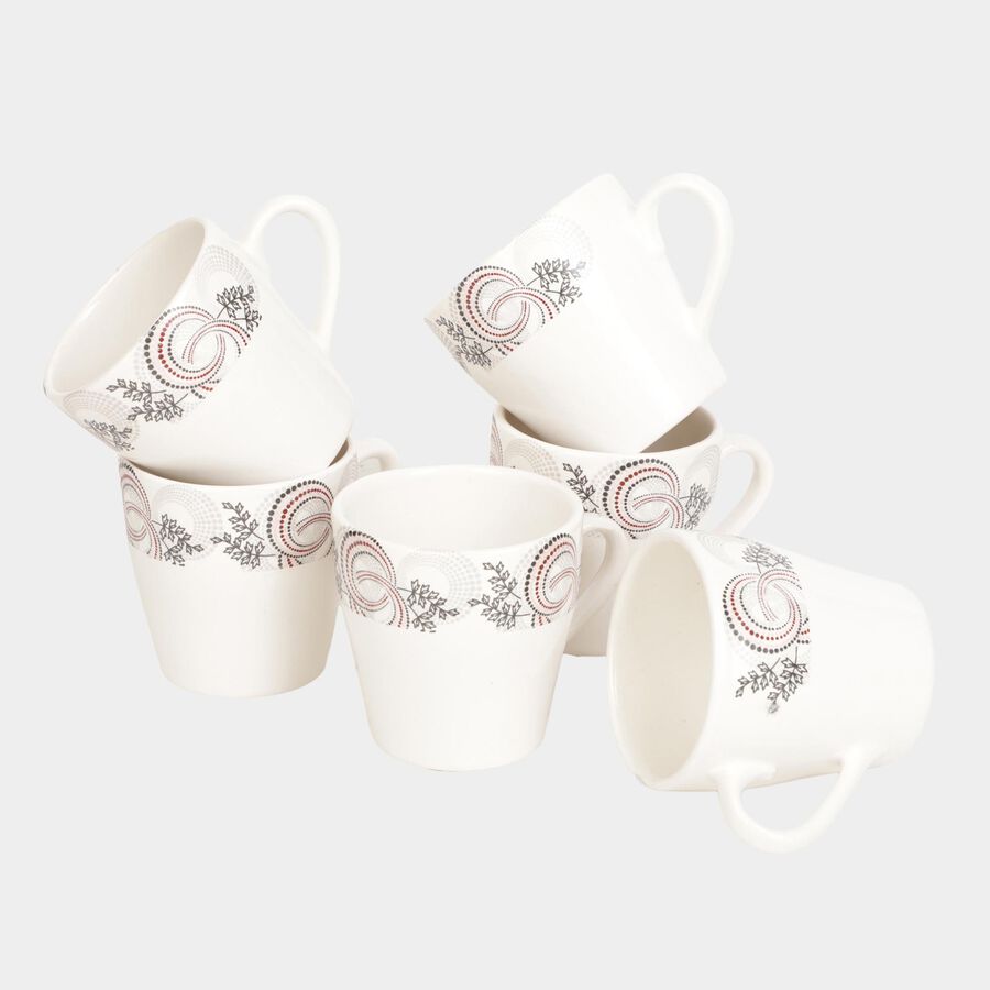 120 ml Stoneware Cup, Set of 6, , large image number null