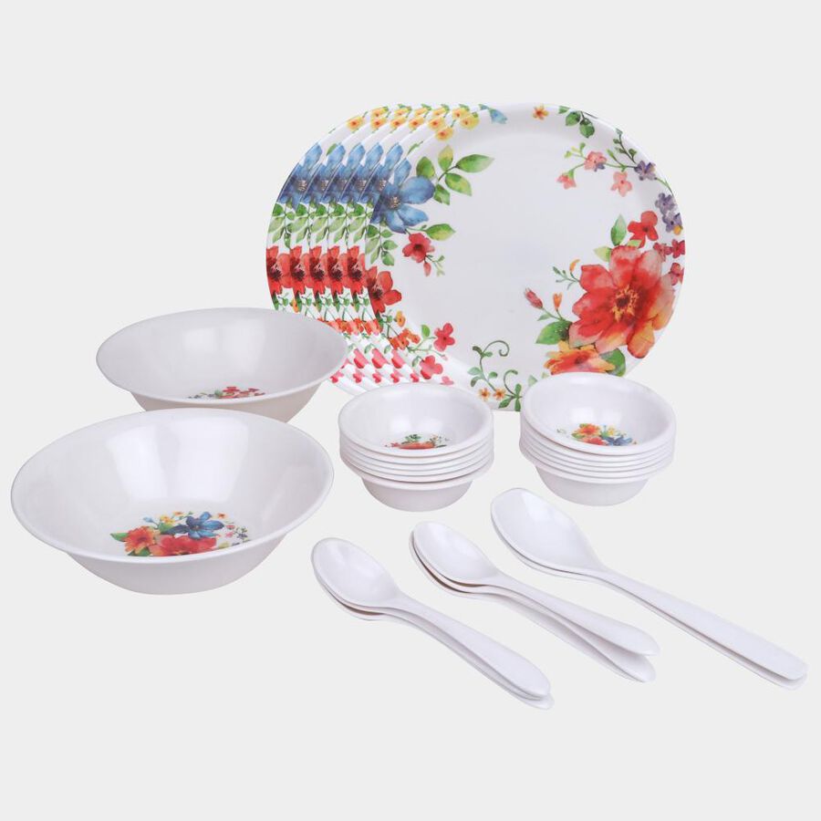 28 Pcs. Melamine Dinner Set, , large image number null