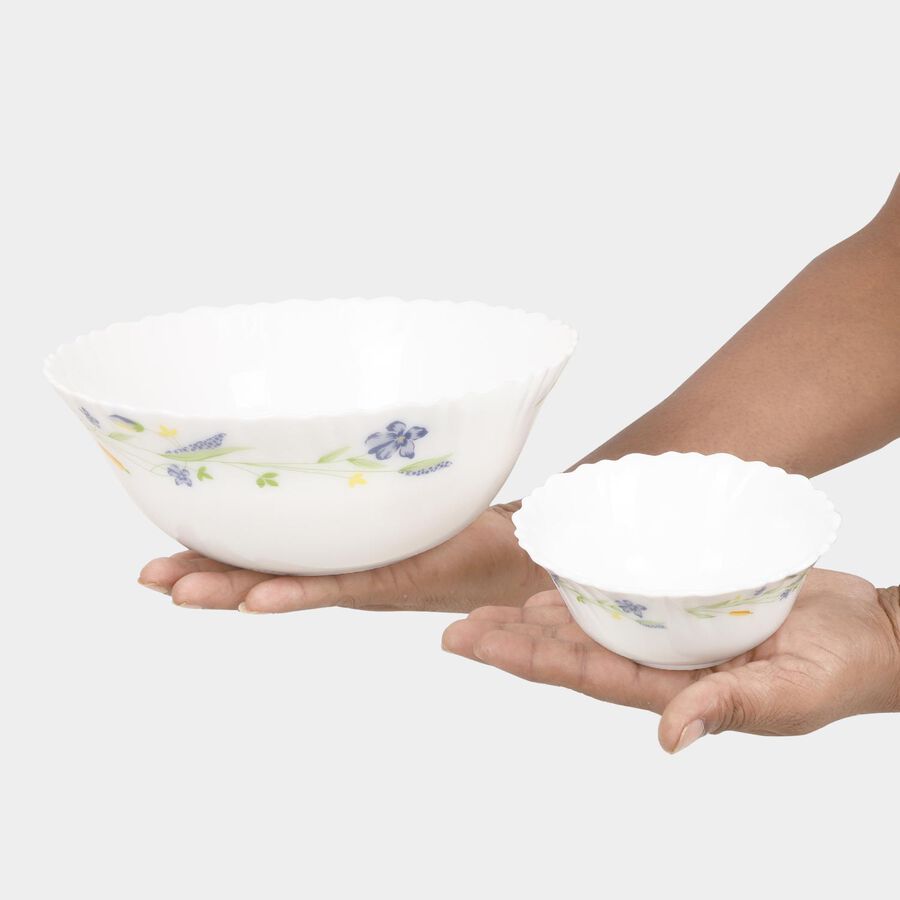 Opalware Pudding Set of 7, , large