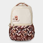 Beige Printed Backpack, , small image number null