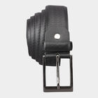 Men's Black Polyurethane Casual Belt, , small image number null