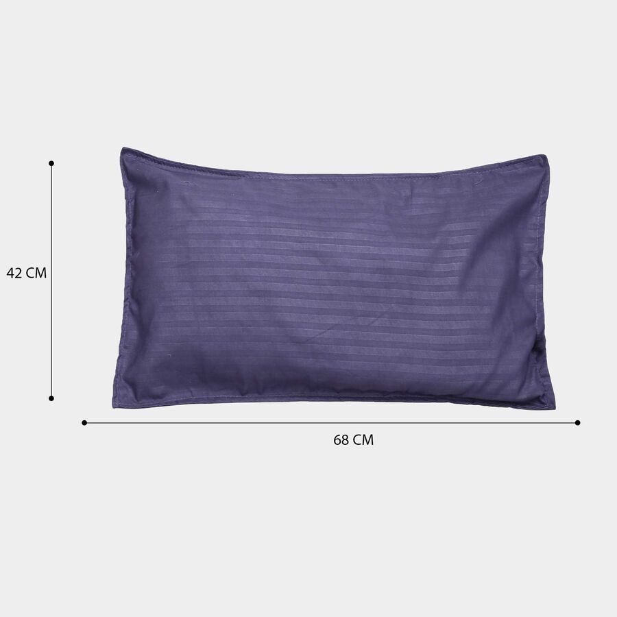 Blue Cotton Pillow Cover Set of 2, , large image number null
