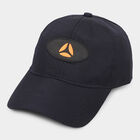 Men's Navy Blue Fabric Cap, , small image number null