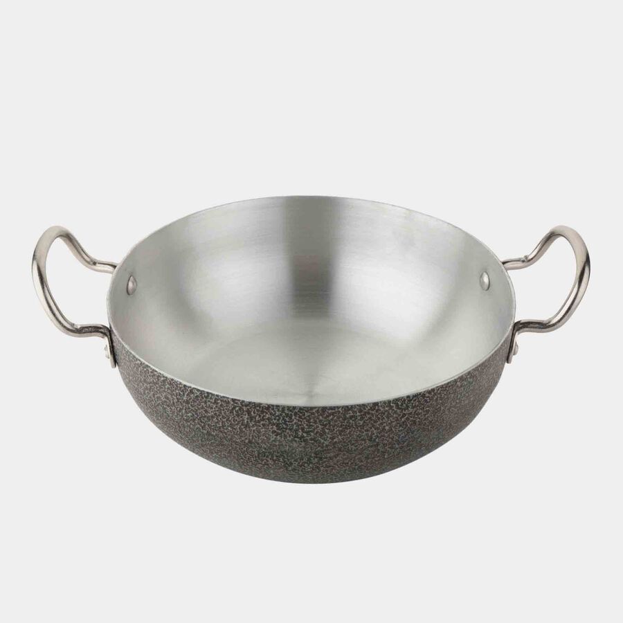2 L Aluminum Kadhai, Induction Compatible, , large image number null