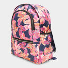 Women's Blue Polyurethane Backpack, , small image number null