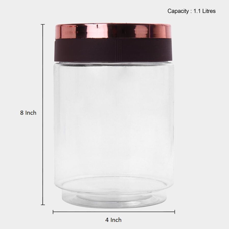 1.1 L Plastic Container Set of 3, , large image number null