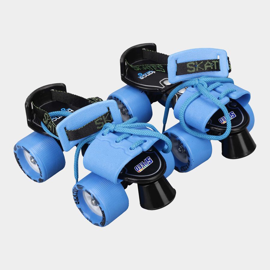 Roller Skates Combo Set With Helmet,Knee Guard, Elbow Guard + Skates, , large image number null