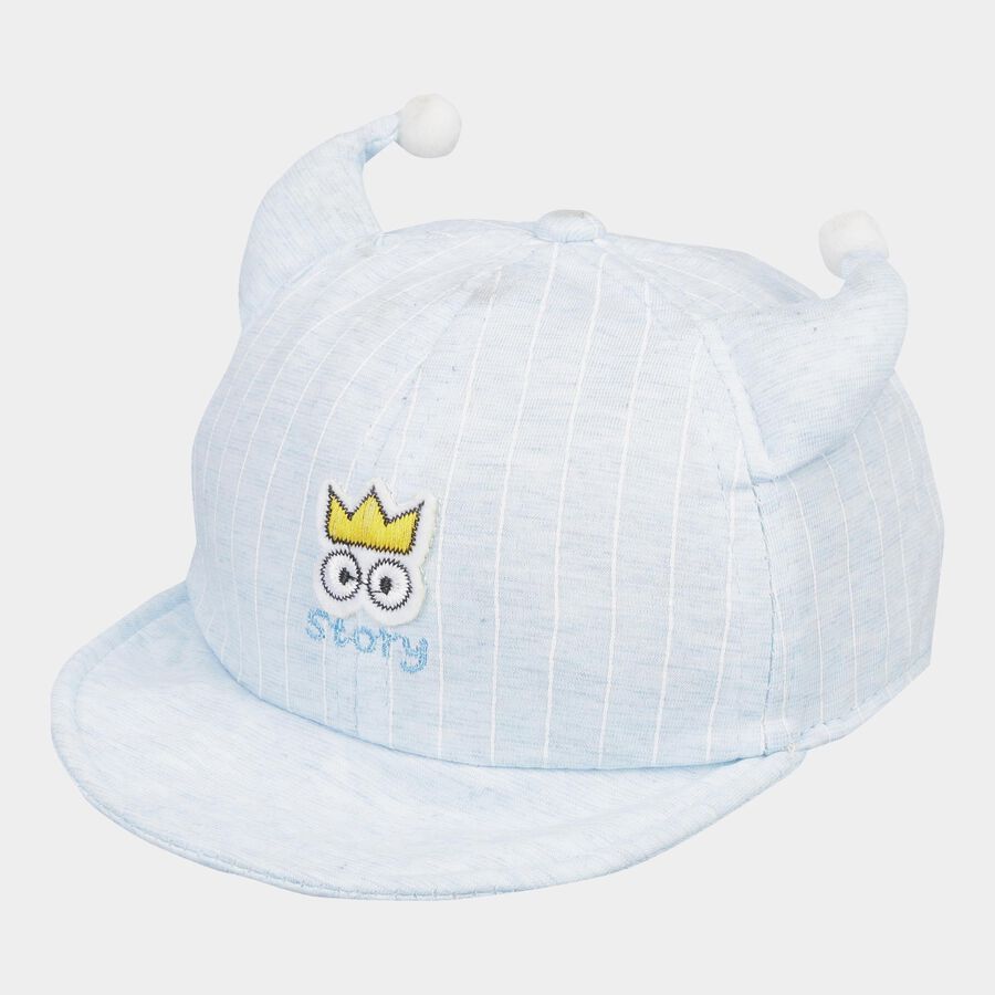 Kids' Blue Fabric Cap, , large image number null