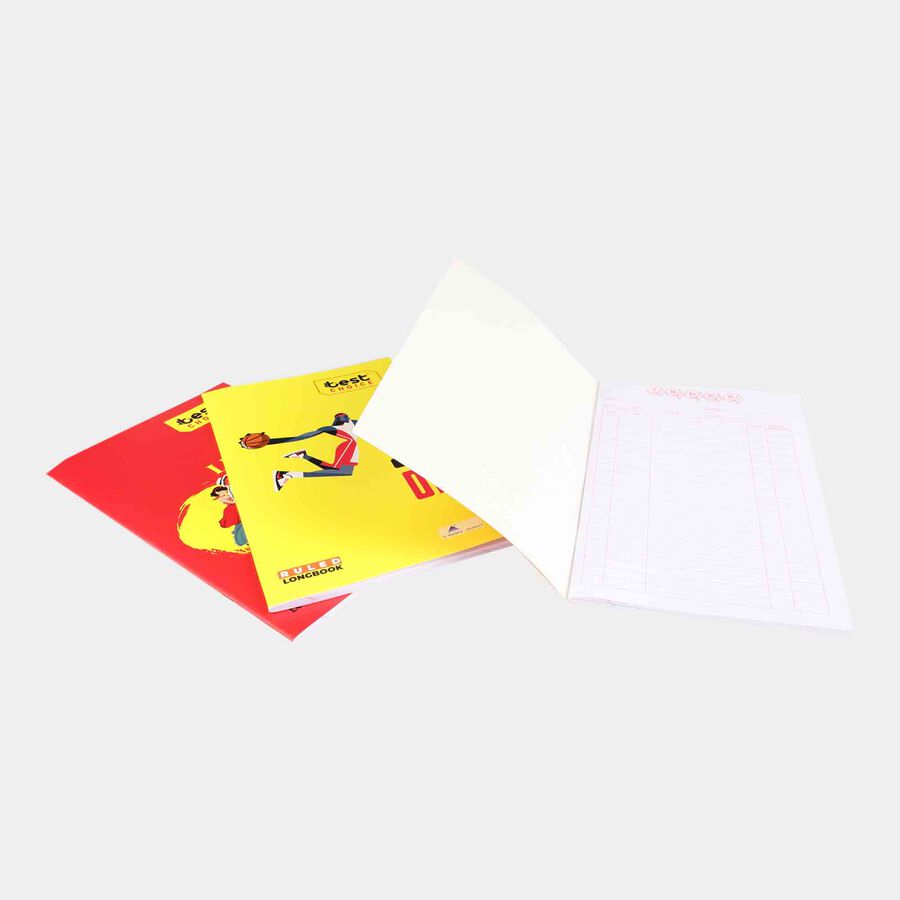 128 Page Ruled Notebook, Set of 3, , large image number null