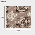 Brown Microfiber Blanket , , small image number null