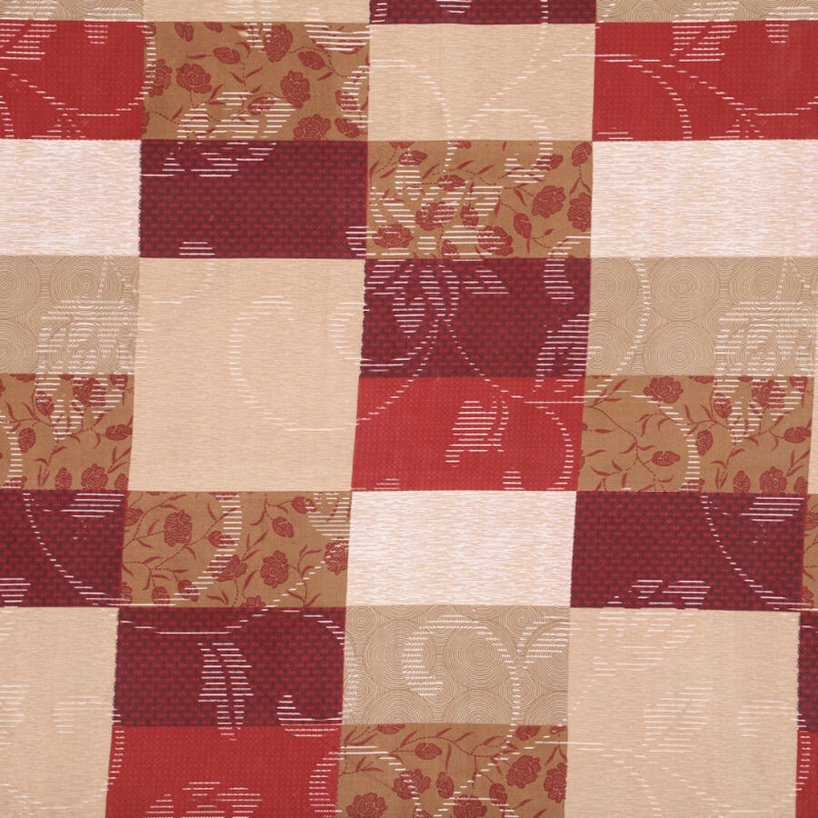 Red Microfiber Double Bedsheet, , large image number null