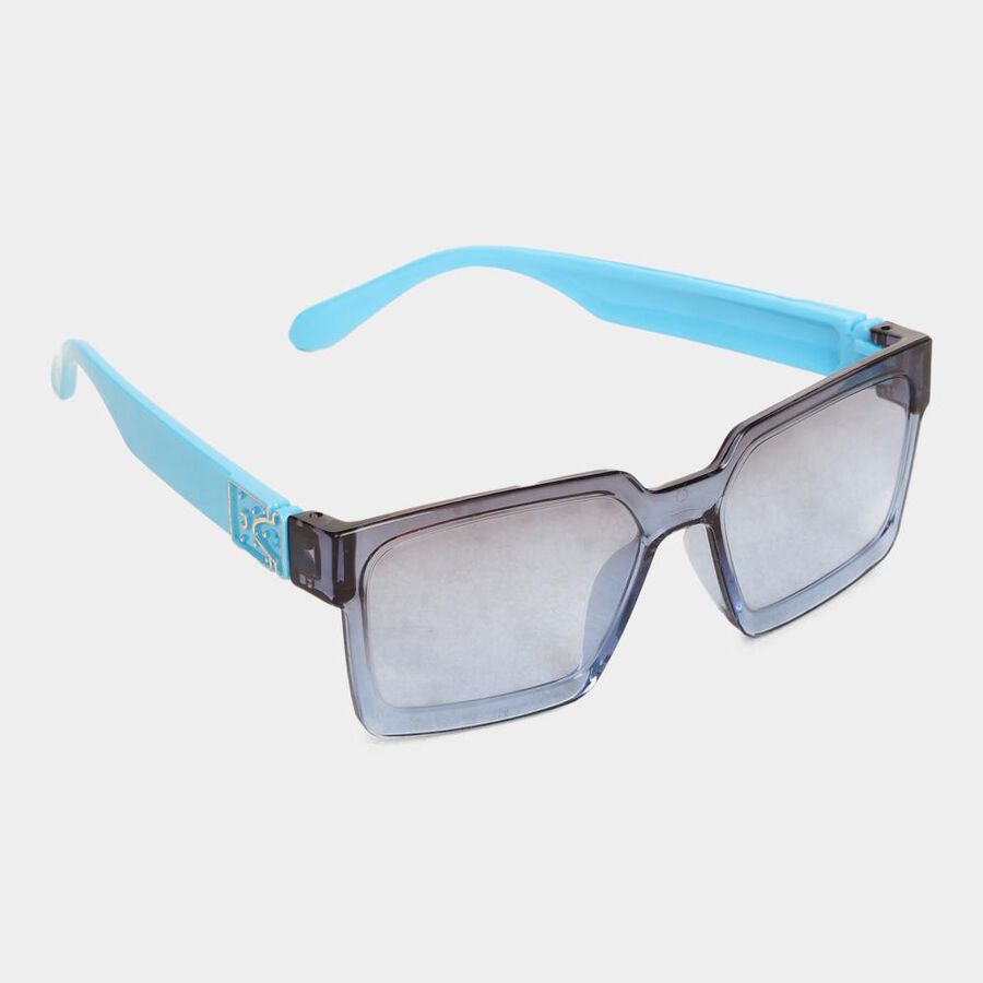 Kid's Plastic Gradient Square Sunglasses, , large image number null
