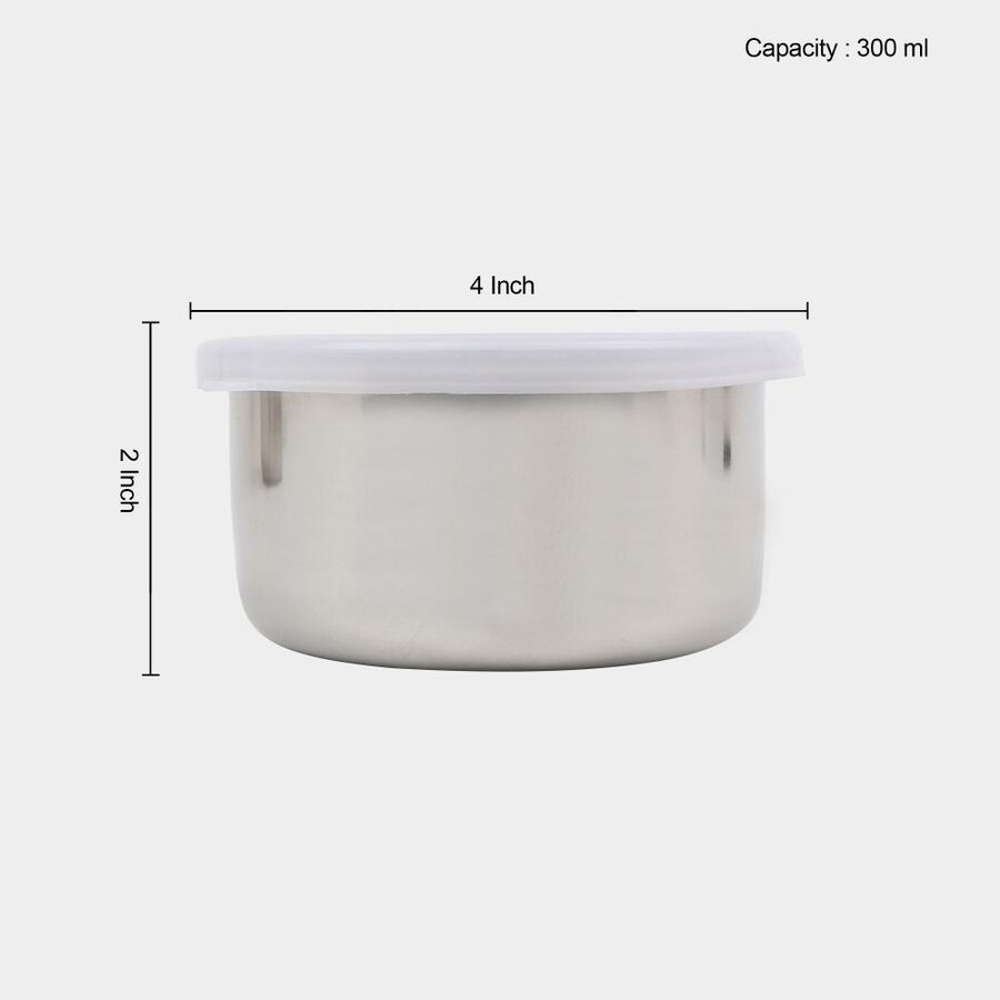 300 ml Steel Container, Set of 3, , large image number null