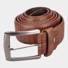 Men's Tan Polyurethane Casual Belt, , small image number null