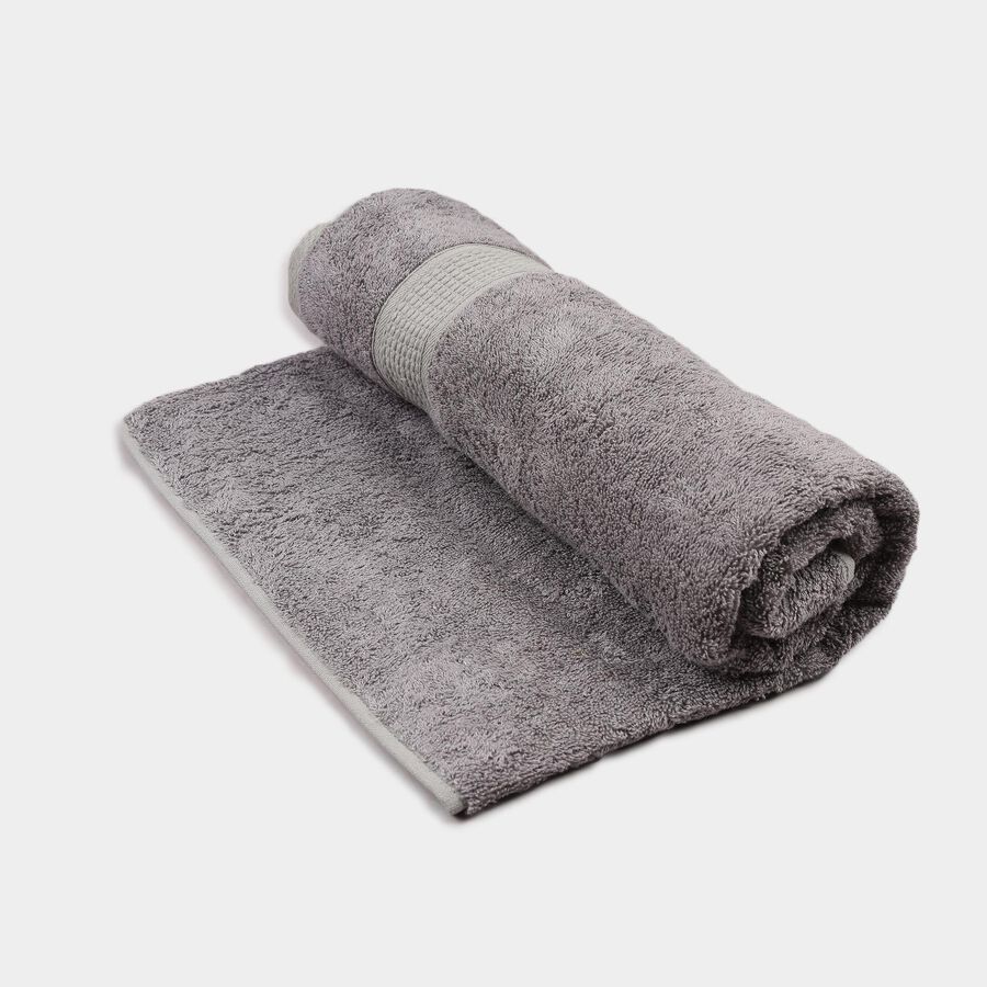 Cotton Blend Bath Towel, 360 GSM, 70 X 145 cm, , large image number null