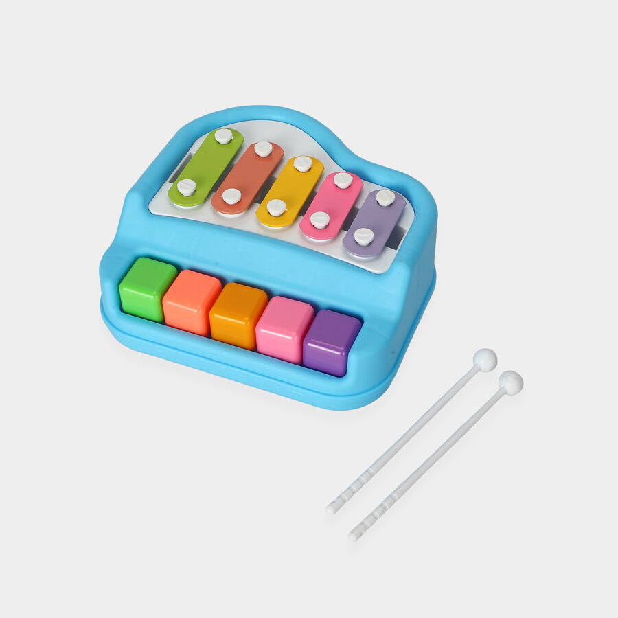 Kid's 2-in-1 Piano Xylophone Musical Toy, , large